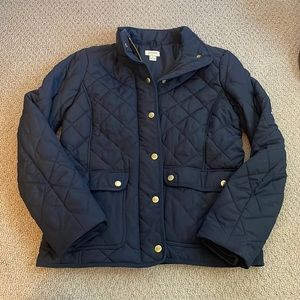 JCrew Navy Winter Coat